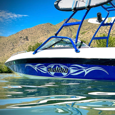2002 Malibu Wakesetter Tribal Boat Decal