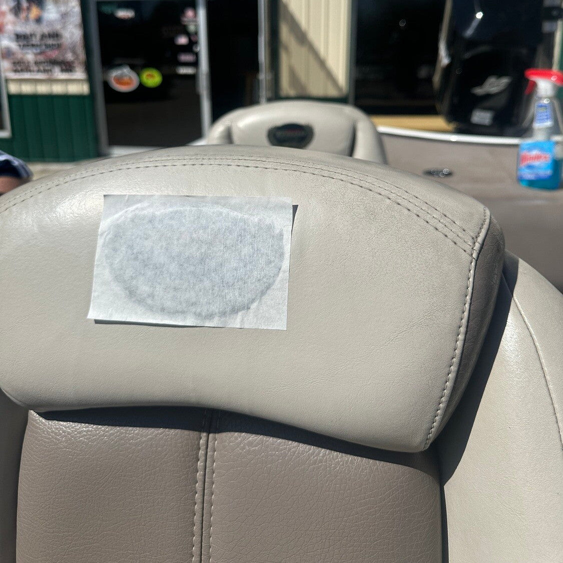 Triton Boats Laurel Leaf Domed Seat Decal