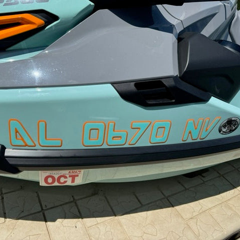 Sea Doo Domed Registration