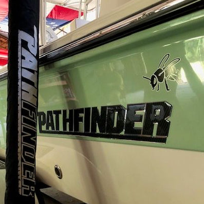 Pathfinder Domed Boat Decal