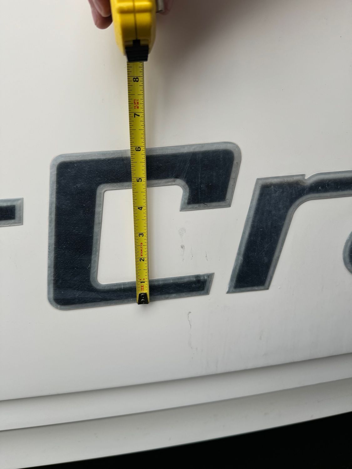 2000-2013 MasterCraft Replacement Letter Domed Decal