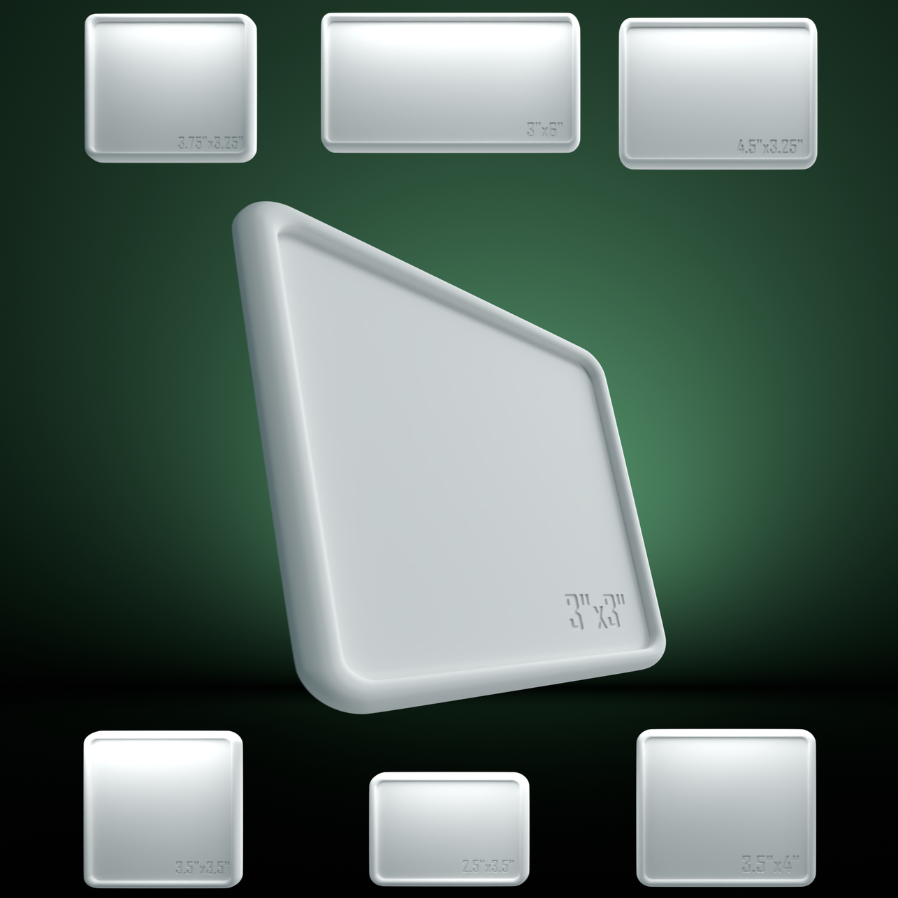 3D Frame Set for State Sticker