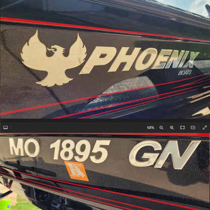 Phoenix Boats Domed Registration