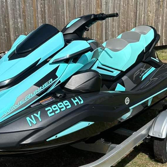 Yamaha Waverunner Domed Registration – Domed Numbers