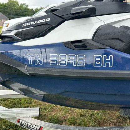 Sea Doo Domed Registration