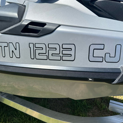 Sea Doo Domed Registration