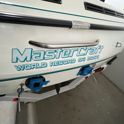 MasterCraft World Record Ski Boats Domed Boat Transom Decal