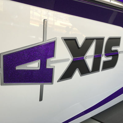 2015-2024 Axis Domed Overlay Decal