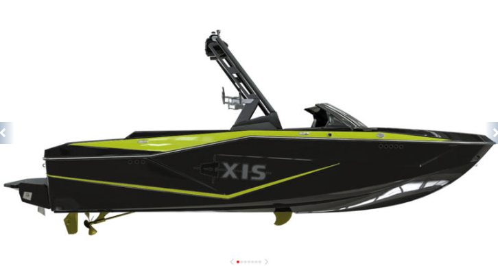 2025 Axis Boats before custom insert by Domed Numbers