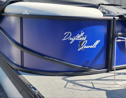 Barletta Boat Name by Domed Numbers