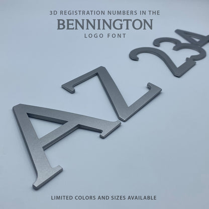 Bennington 3D Emblem Registration