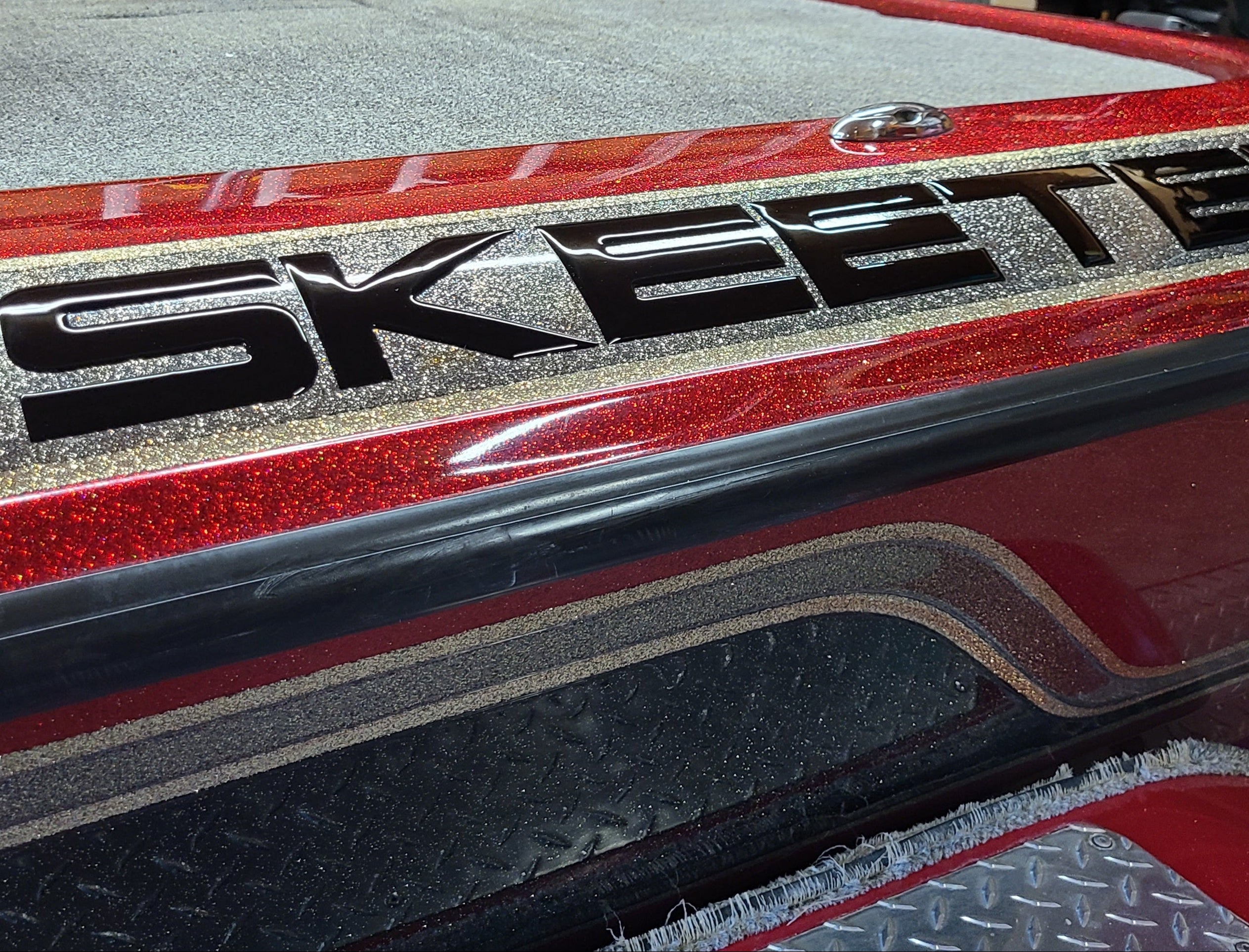 Skeeter Boat Decal by Domed Numbers