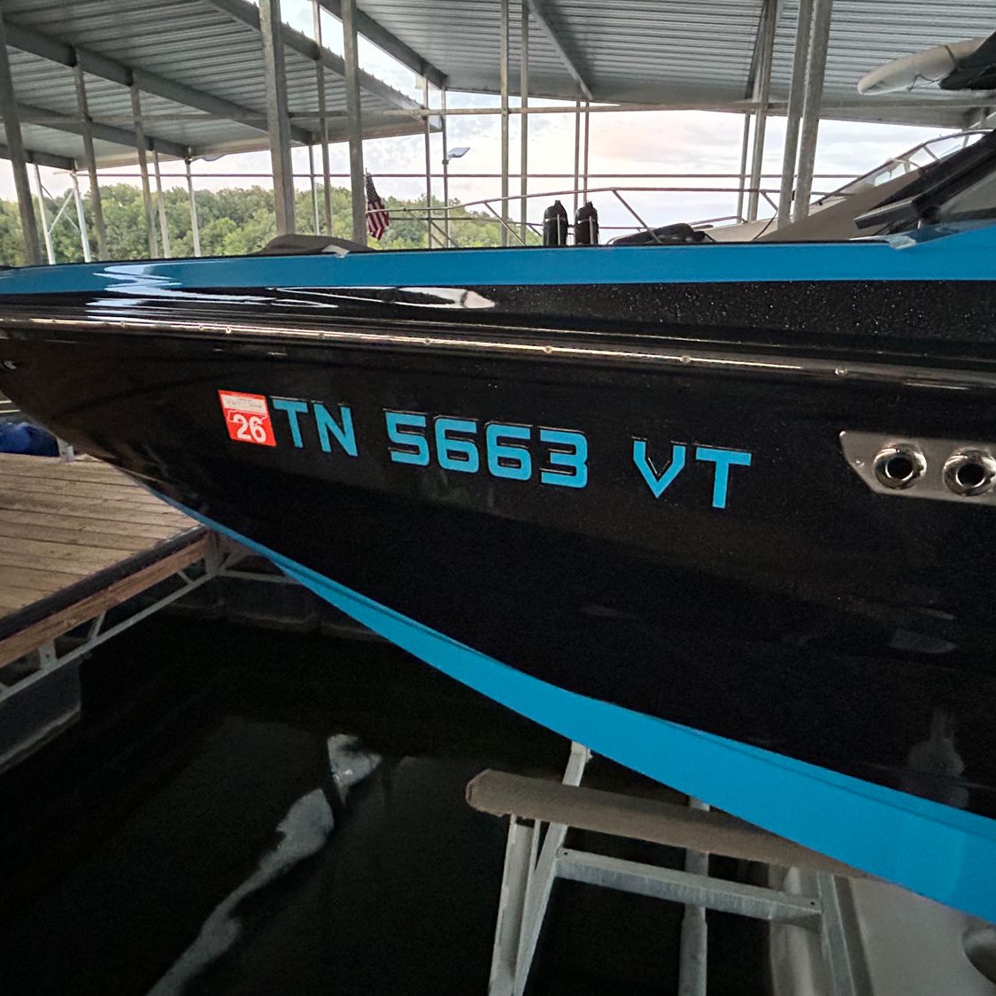 Centurion Boats Registration by Domed Numbers 4
