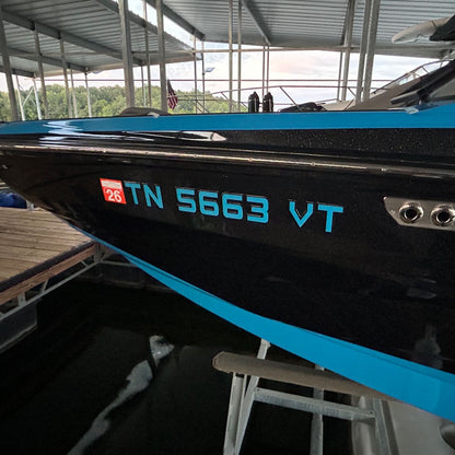 Centurion Boats Registration by Domed Numbers 4
