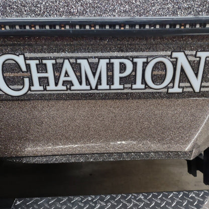 Champion Boats Decal Replacement by Domed Numbers