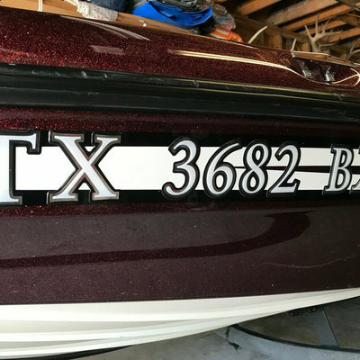Champion Boats Registration by Domed Numbers