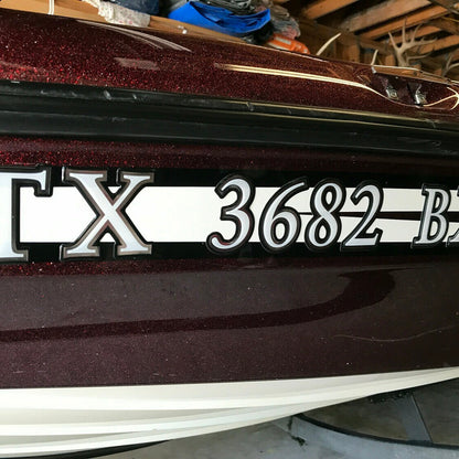 Champion Boats Registration by Domed Numbers