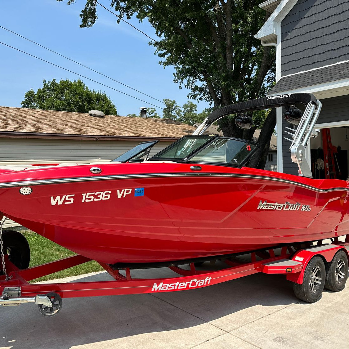 Domed Chrome Registration for MasterCraft by Domed Numbers