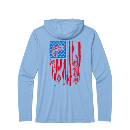 Fish Flag, Adult Unisex Short Sleeve Tee