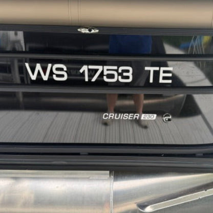 Harris Boats Registration by Domed Numbers 