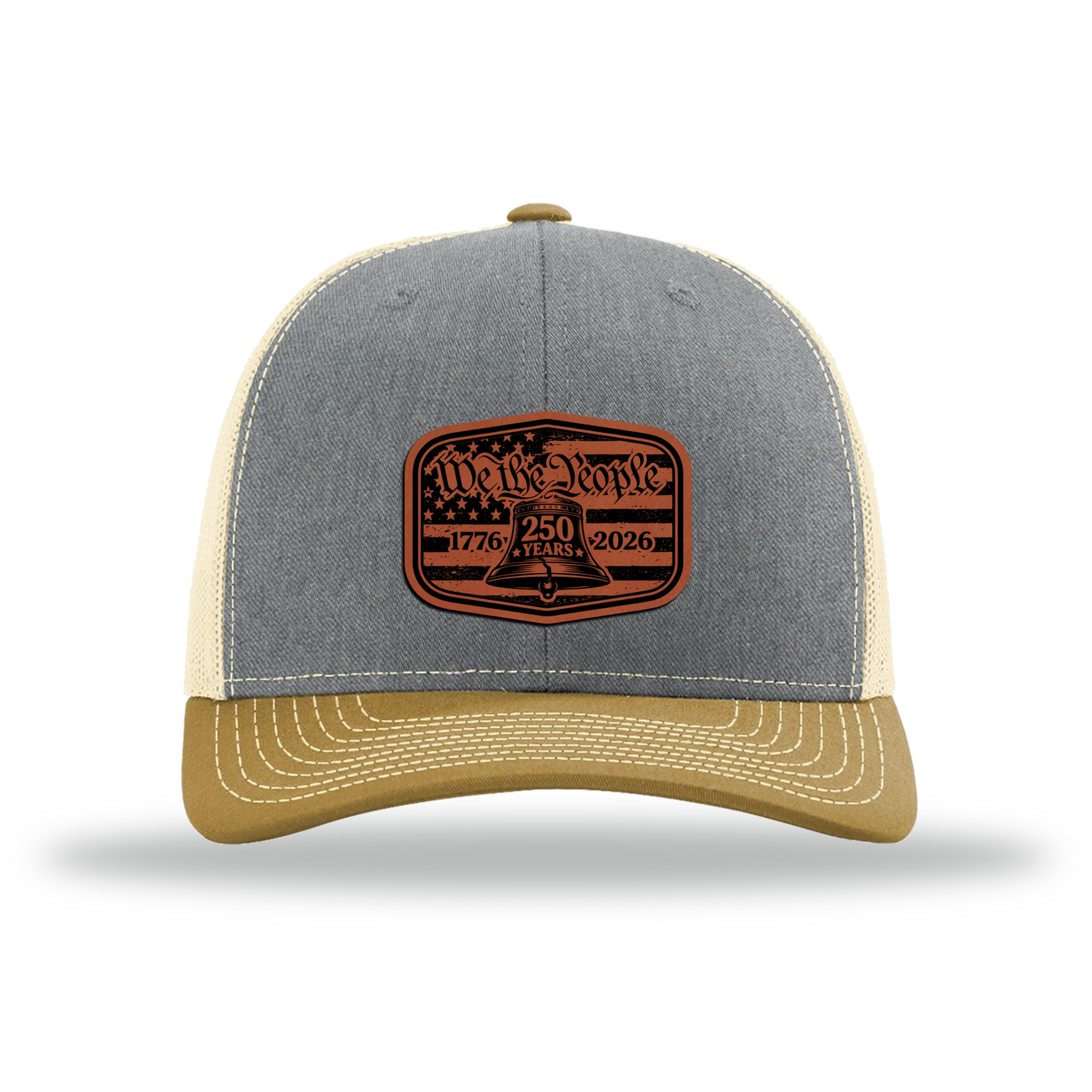 Liberty Bell | Richardson 112 Leather Patch Hat