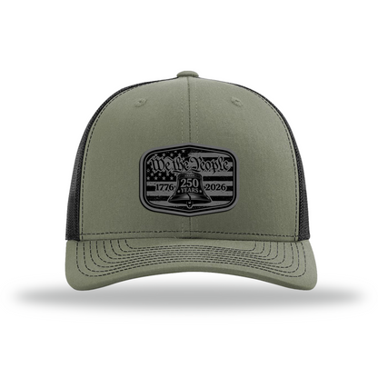 Liberty Bell | Richardson 112 Leather Patch Hat