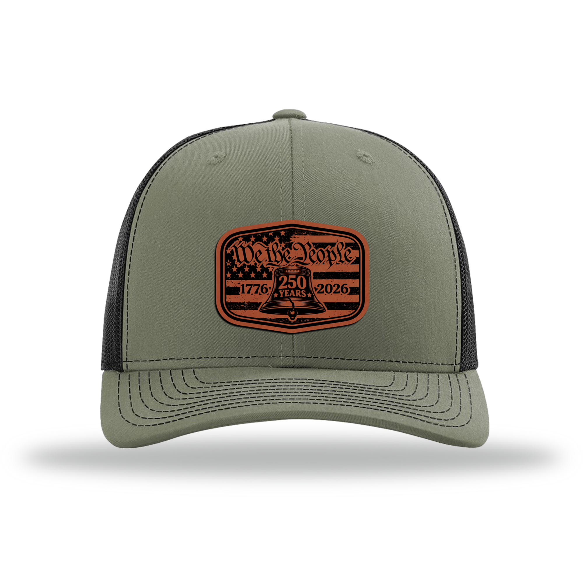 Liberty Bell | Richardson 112 Leather Patch Hat