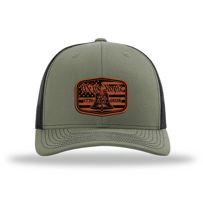 Liberty Bell | Richardson 112 Leather Patch Hat