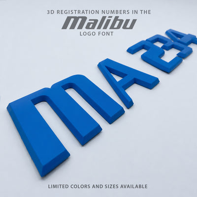 Malibu 3D Emblem Registration