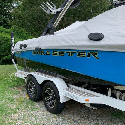 Malibu Wakesetter Domed Boat Decal by Domed Numbers 11