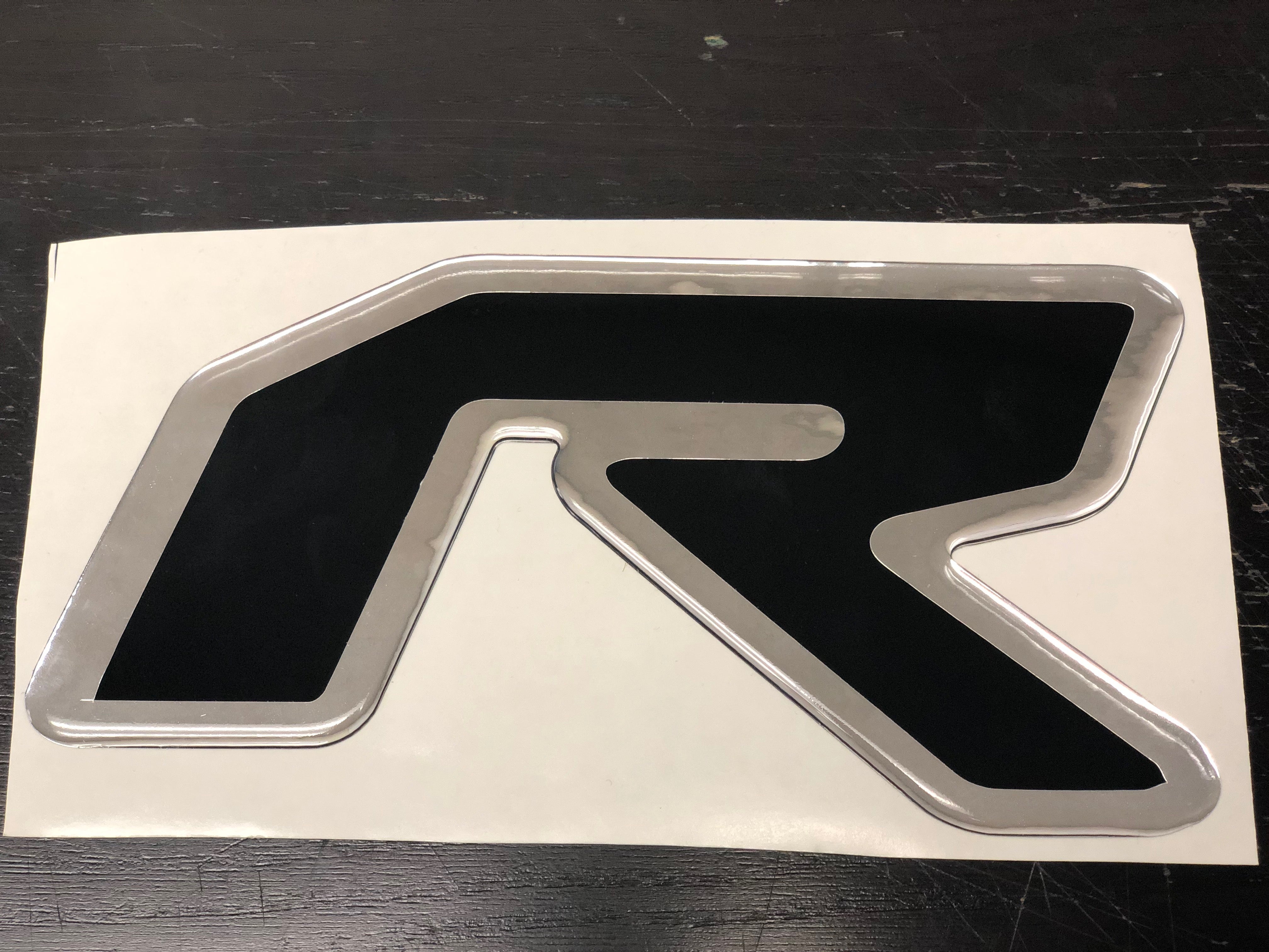 Malibu Wakesetter Domed Boat Decal by Domed Numbers 9