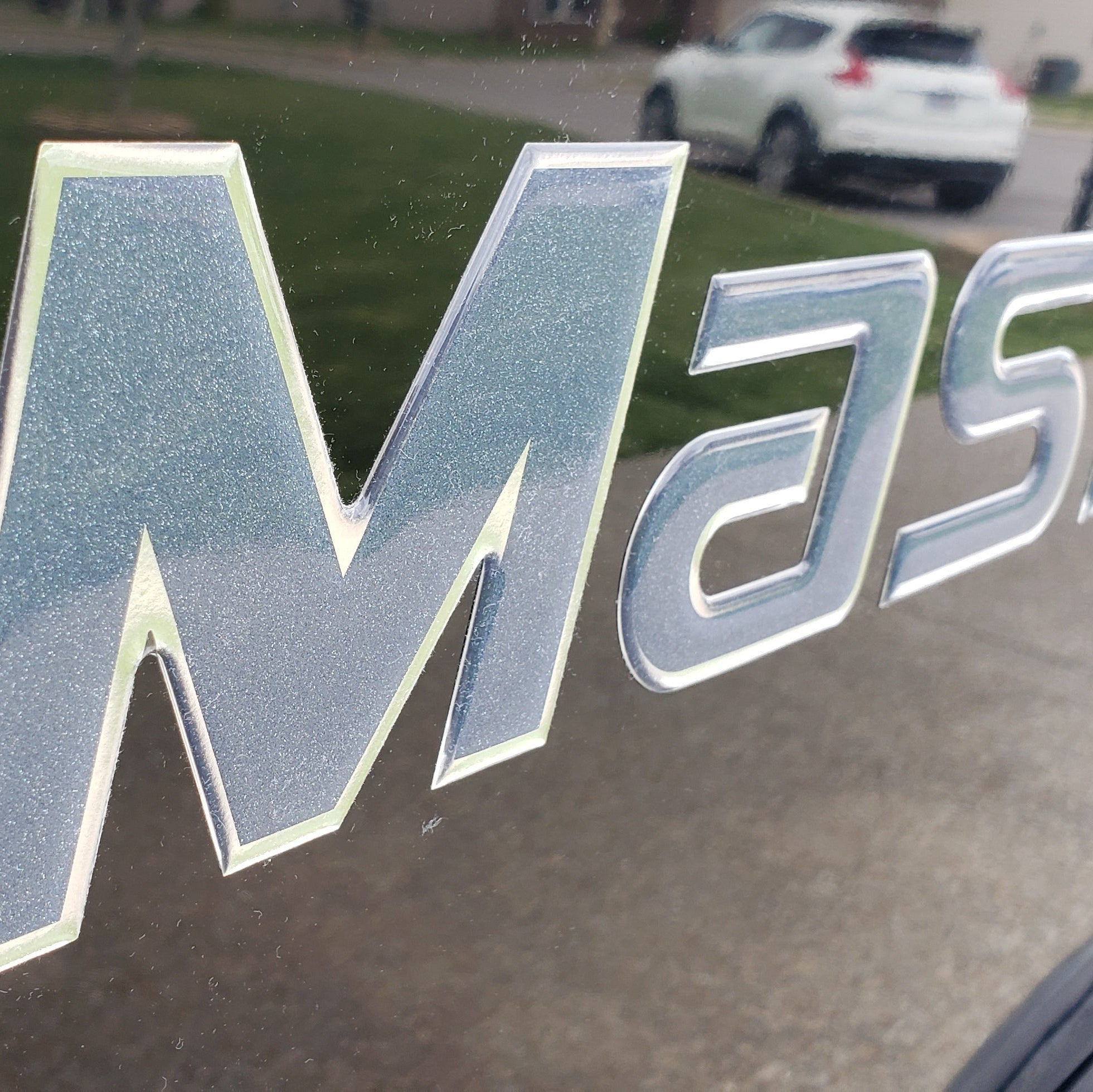 Custom Colors MasterCraft Boat Decal Graphic Replacement by Domed Numbers
