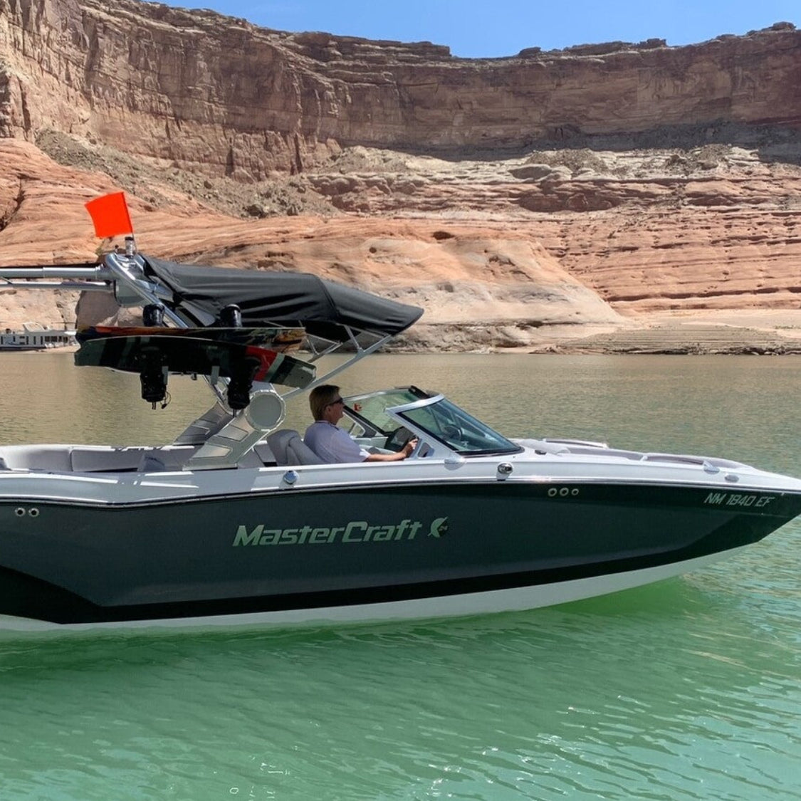 MasterCraft Chrome Satin Registration by Domed Numbers