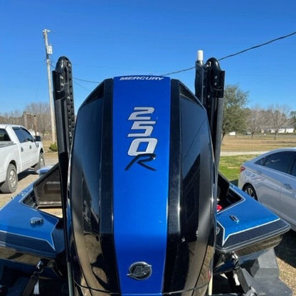 Mercury Motor 250R decal by Domed Numbers