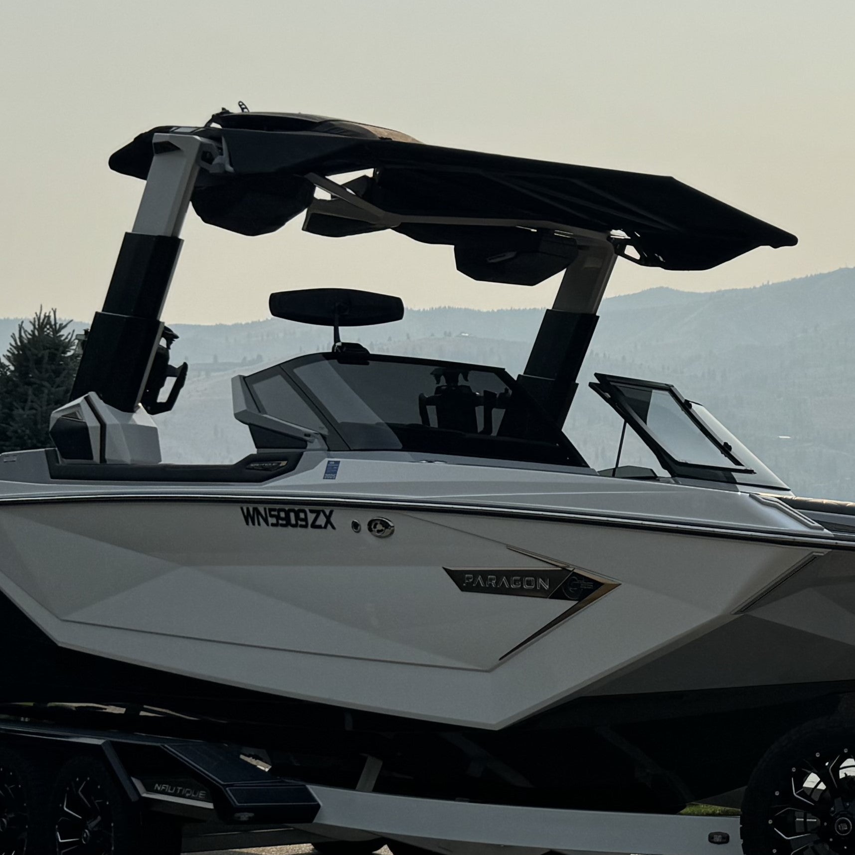 Nautique Paragon 3D Boat Registration by Domed Numbers