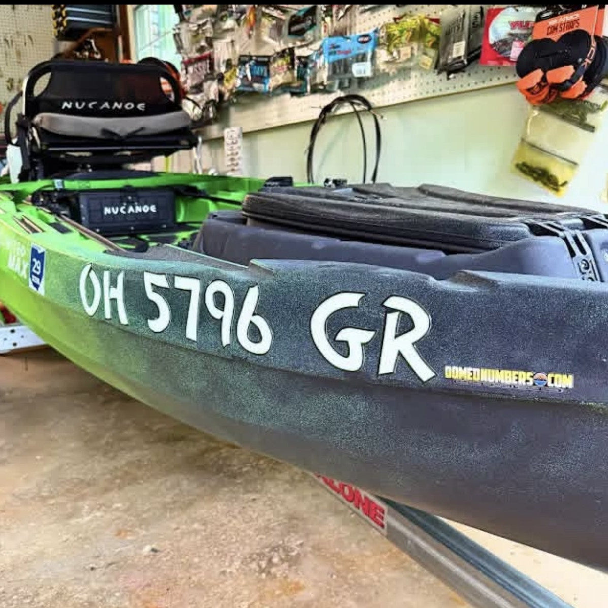 NuCanoe Registration Numbers
