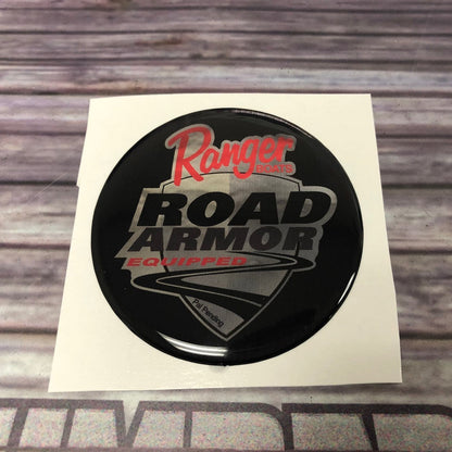 Ranger Boats Road Amor Domed Decal by Domed Numbers