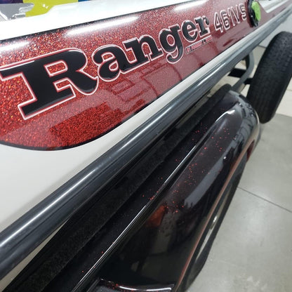Ranger Boats with 461VS Model Number Decal by Domed Numbers 1