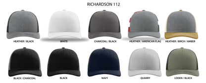 1776-2026 | Richardson 112 Leather Patch Hat