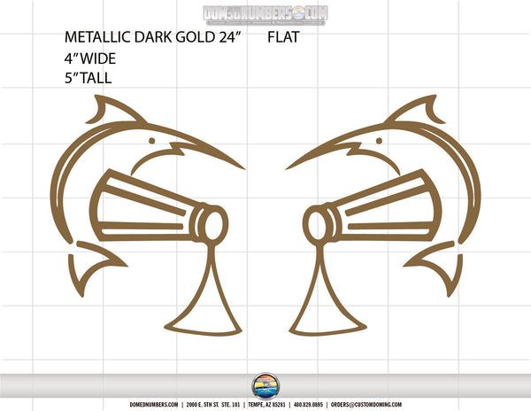 Flat Vinyl Decals Salt Shaker