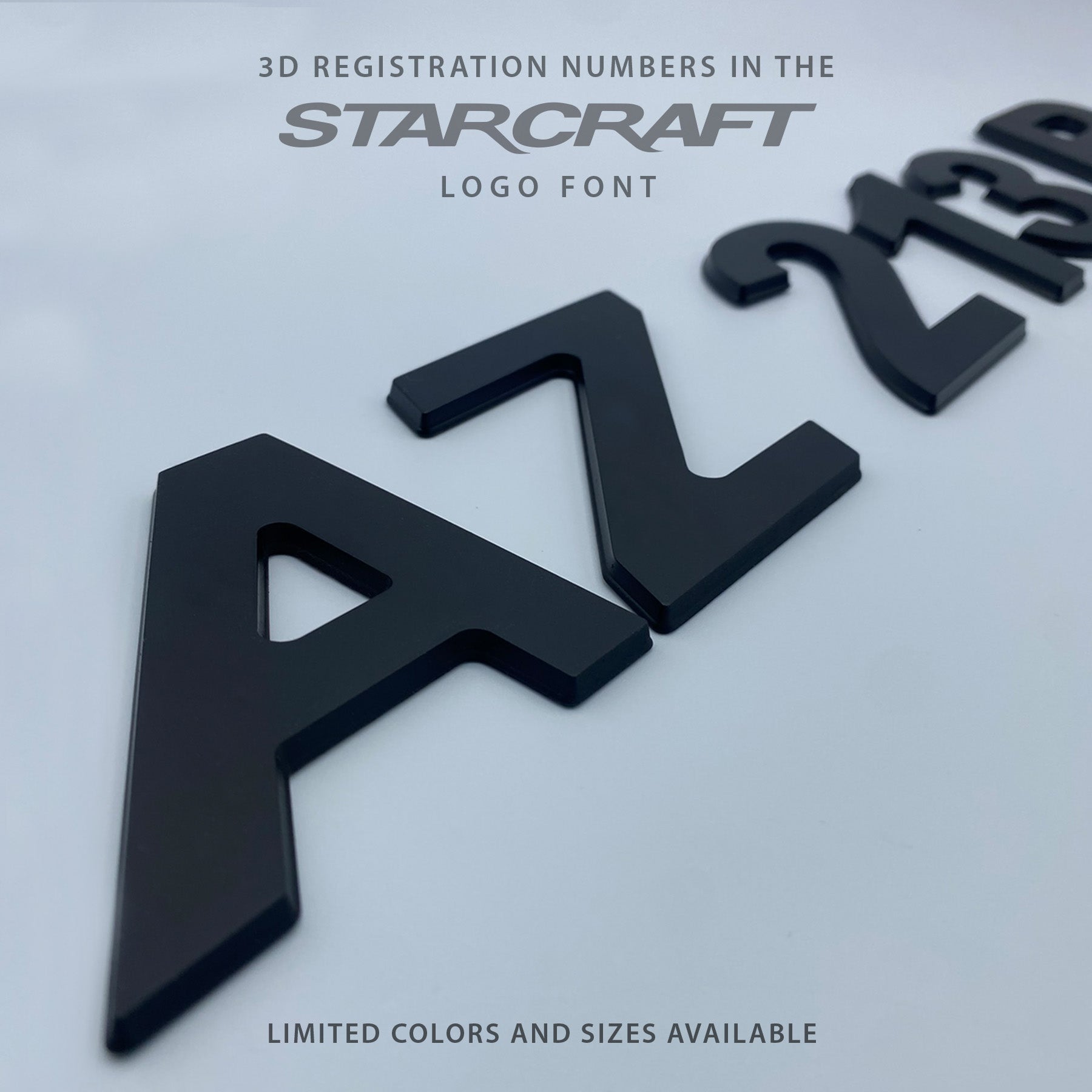 Starcraft 3D Emblem Registration