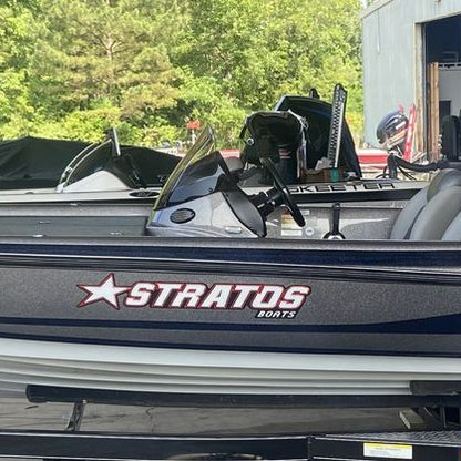 Stratos Boats Original Decal Color by Domed Numbers