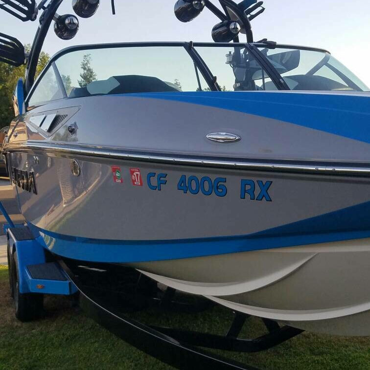 Supra Boats Registration by Domed Numbers