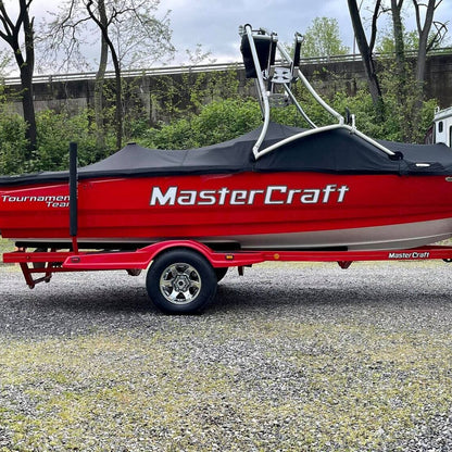 Tournament Team MasterCraft Boat Graphic Decal Replacement by Domed Numbers