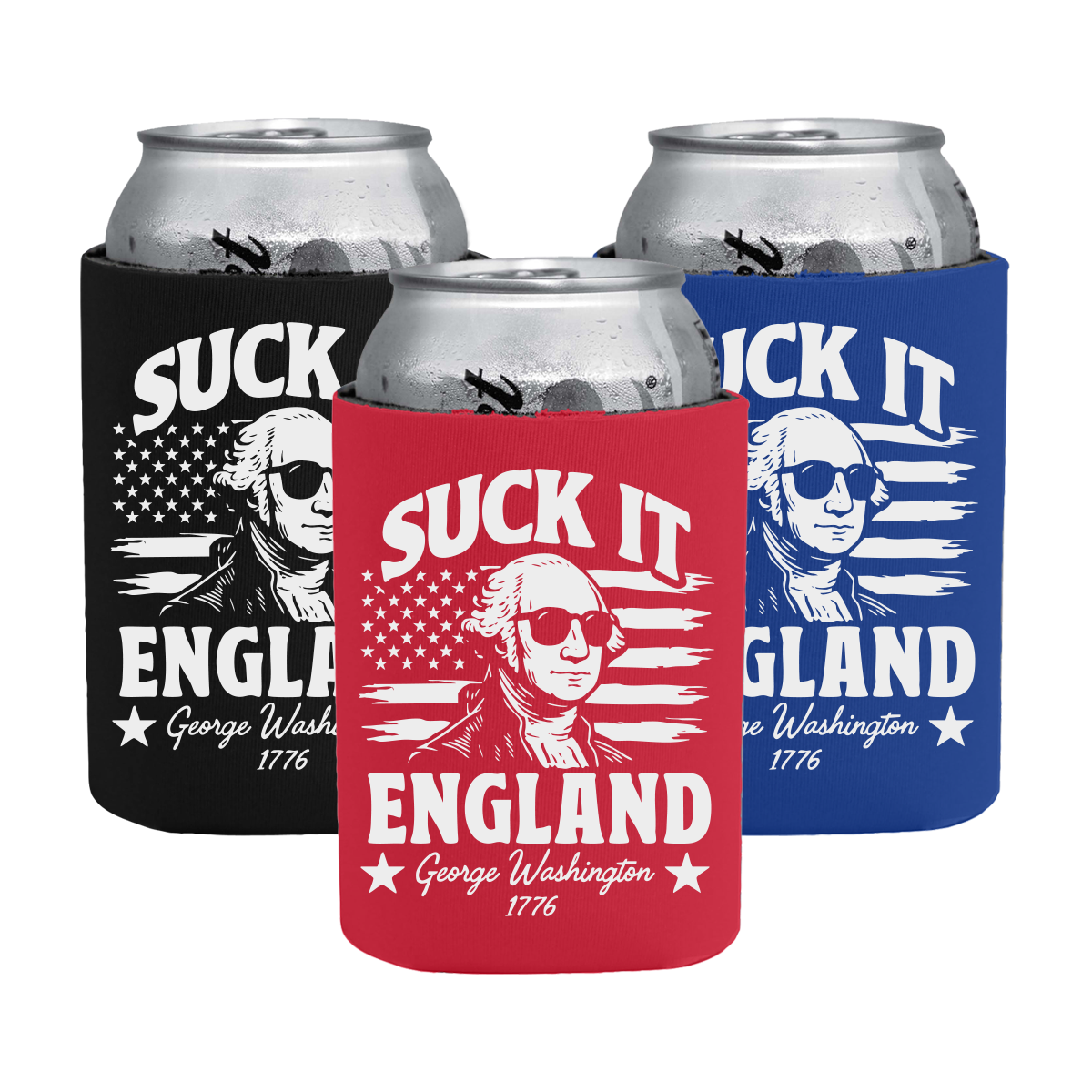 Suck It England Can Cooler 3-Pack