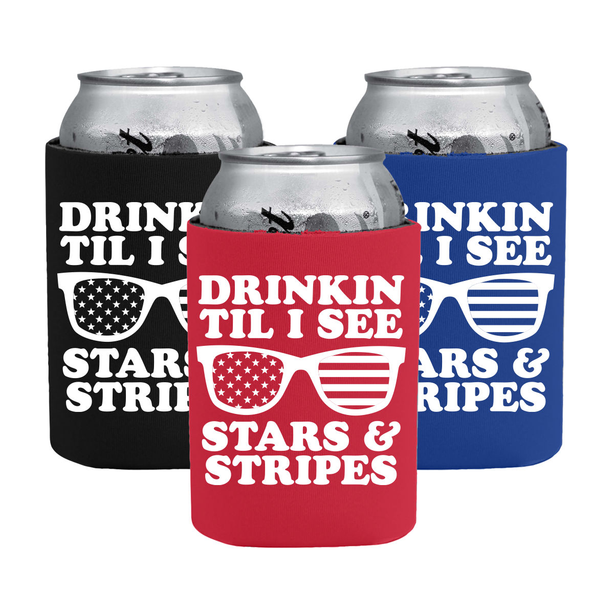 Drink Til I See Can Cooler 3-Pack