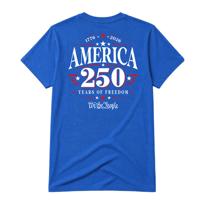 We the People 250, Adult Unisex Short Sleeve Tee