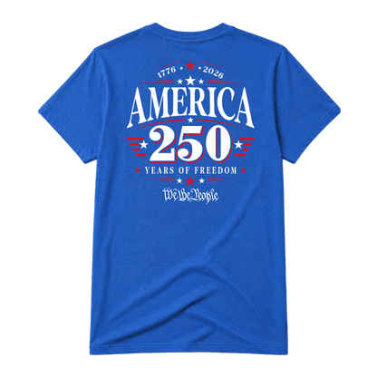 We the People 250, Adult Unisex Short Sleeve Tee