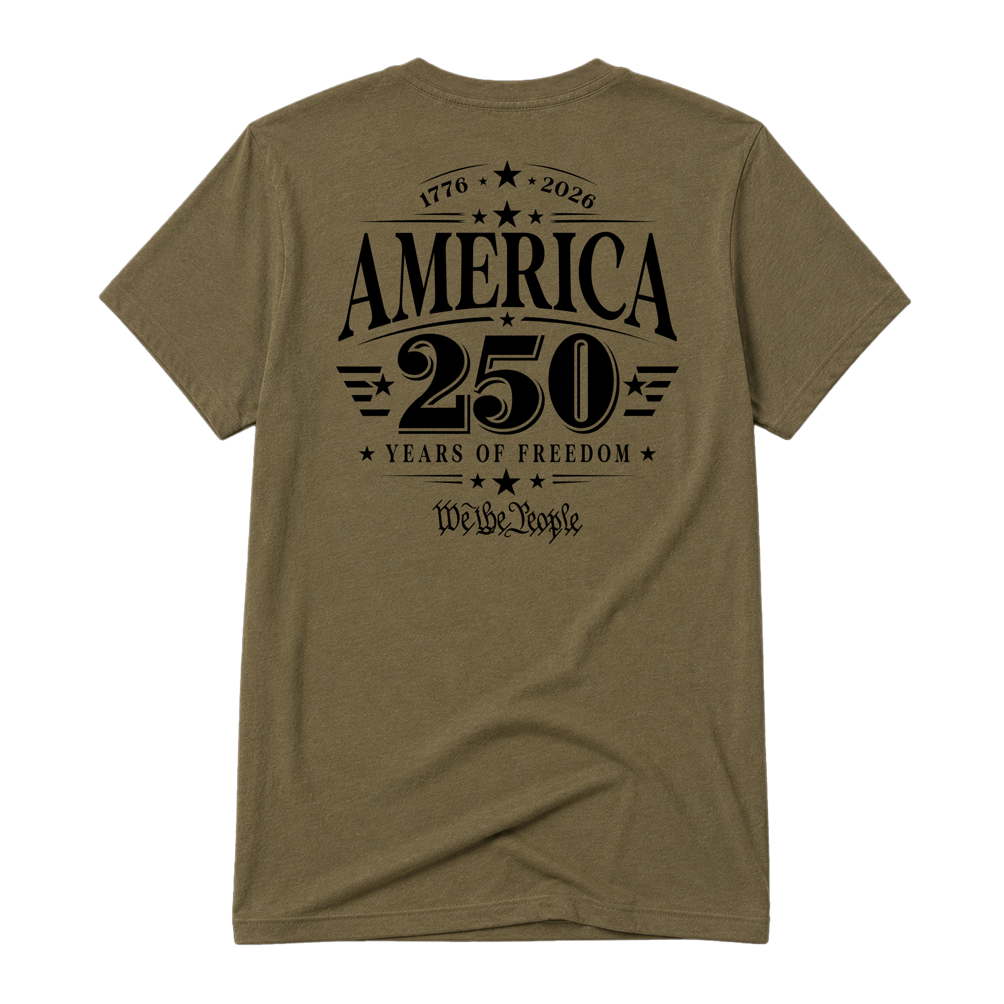 We the People 250, Adult Unisex Short Sleeve Tee