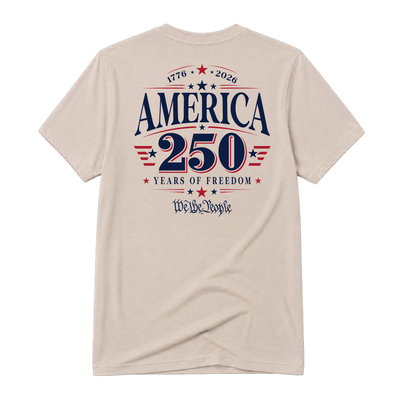 We the People 250, Adult Unisex Short Sleeve Tee